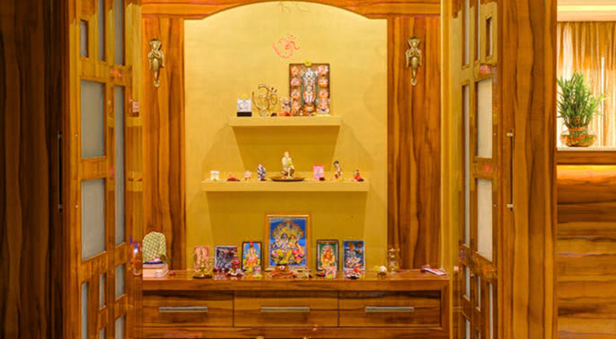 Puja Place Decoration

